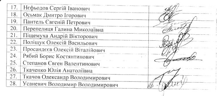 РІШЕННЯ ХIХ СЕСІЇ VIІ СКЛИКАННЯ від 23.03.2017 року